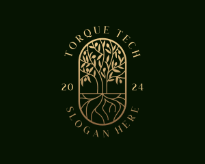 Tree Planting Horticulture logo design