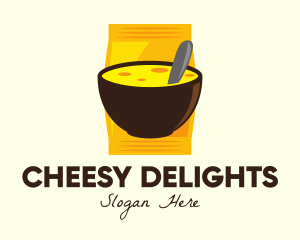 Cheesy - Cheesy Dish Bowl logo design