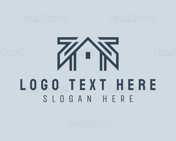 Repair Roofing Contractor Logo