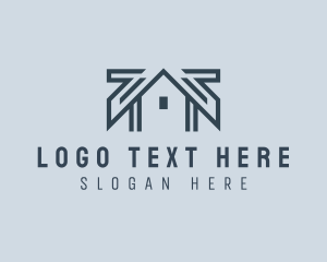 Construction - Repair Roofing Contractor logo design