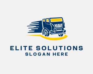 Shipping Service - Fast Truck Logistics logo design