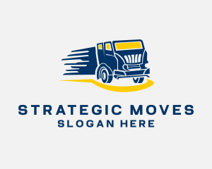 Fast Truck Logistics logo design