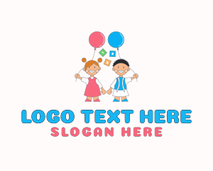 Young - Kids Birthday Party logo design