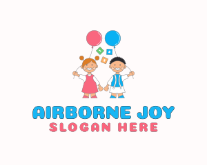 Kids Birthday Party logo design