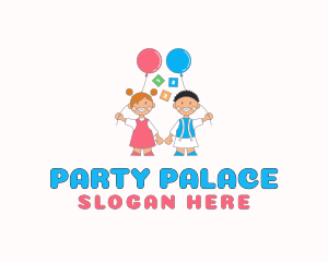 Birthday - Kids Birthday Party logo design