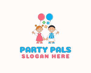 Birthday - Kids Birthday Party logo design