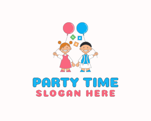 Birthday - Kids Birthday Party logo design