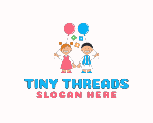 Kids Birthday Party logo design