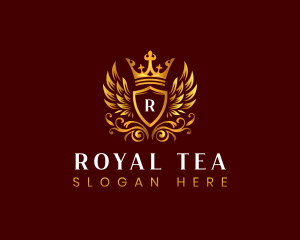 Royal Crown Crest logo design