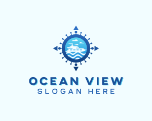 Cruise Ship Travel logo design