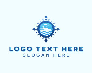 Cruise Ship Travel Logo