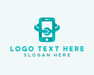 Phone - Smartphone Repair Tech logo design