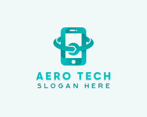 Smartphone Repair Tech logo design