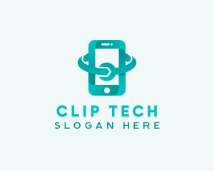 Smartphone Repair Tech logo design