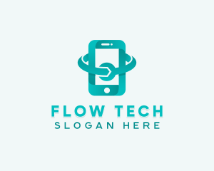 Smartphone Repair Tech logo design