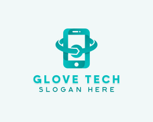 Smartphone Repair Tech logo design