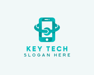 Smartphone Repair Tech logo design