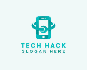 Smartphone Repair Tech logo design