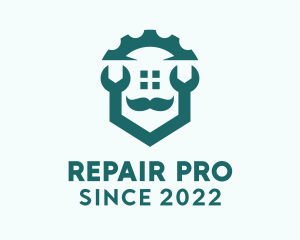 Handyman Mechanic Repair logo design