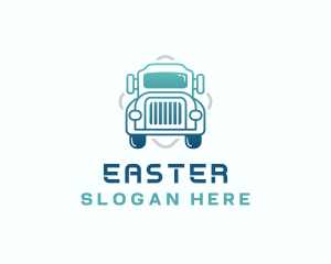 Driver - Logistics Trucking Company logo design