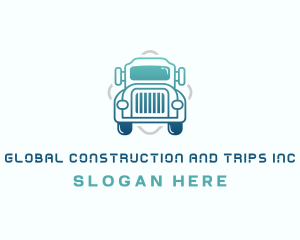 Trailer - Logistics Trucking Company logo design