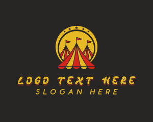 Booth - Festival Circus Tent logo design