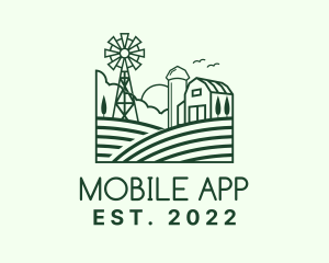 Crop - Green Nature Farming logo design