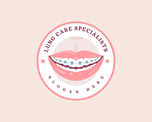 Dental Brace Smile logo design