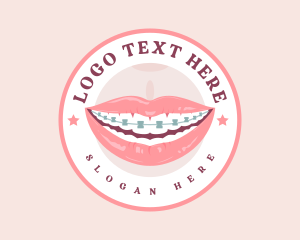 Braces - Dental Brace Smile logo design