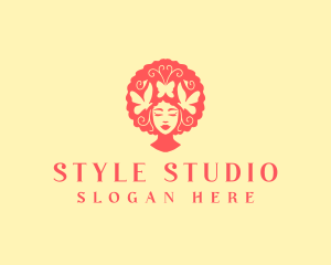 Beautiful Hairdresser Salon logo design