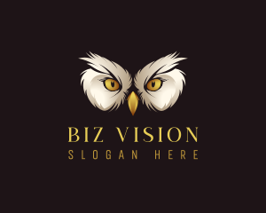 Avian Owl Eye logo design