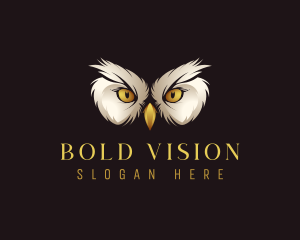 Avian Owl Eye logo design