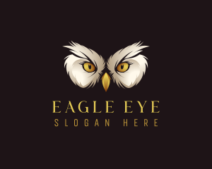 Avian Owl Eye logo design