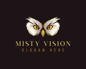 Avian Owl Eye logo design