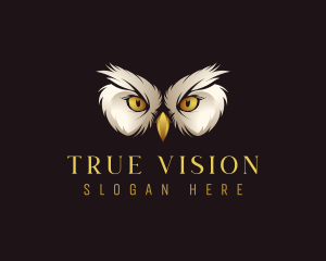 Avian Owl Eye logo design