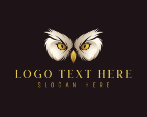 Vision - Avian Owl Eye logo design