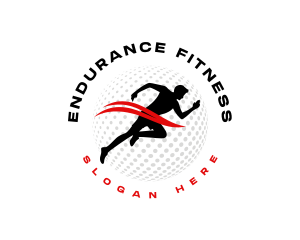 Endurance - Runner Sprint Race logo design