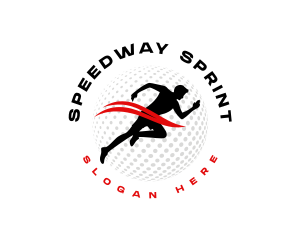 Runner Sprint Race logo design
