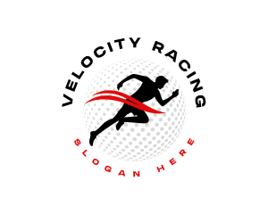 Runner Sprint Race logo design