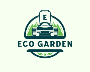 Greenery - Yard Lawn Mower logo design