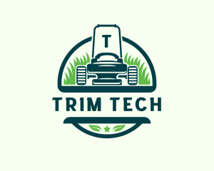 Yard Lawn Mower logo design