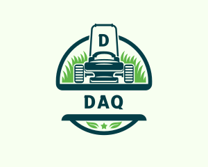 Lawn Mower - Yard Lawn Mower logo design