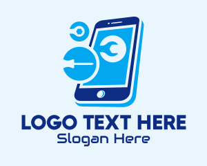 Shop - Smartphone Repair Shop logo design