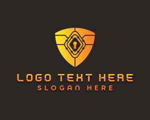 Cyber Shield Technology logo design