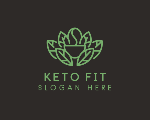 Minimalist Keto Coffee  logo design