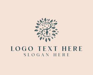 Ecology - Woman Tree Organic logo design