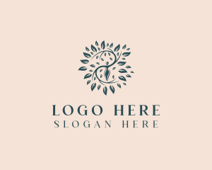 Woman Tree Organic Logo