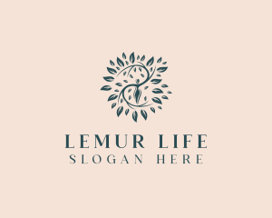 Woman Tree Organic logo design