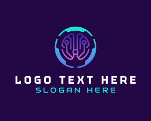 Network - Brain Memory Storage logo design