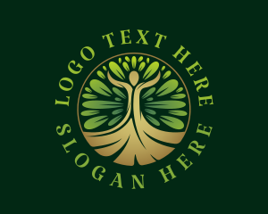 Human Tree Wellness Logo